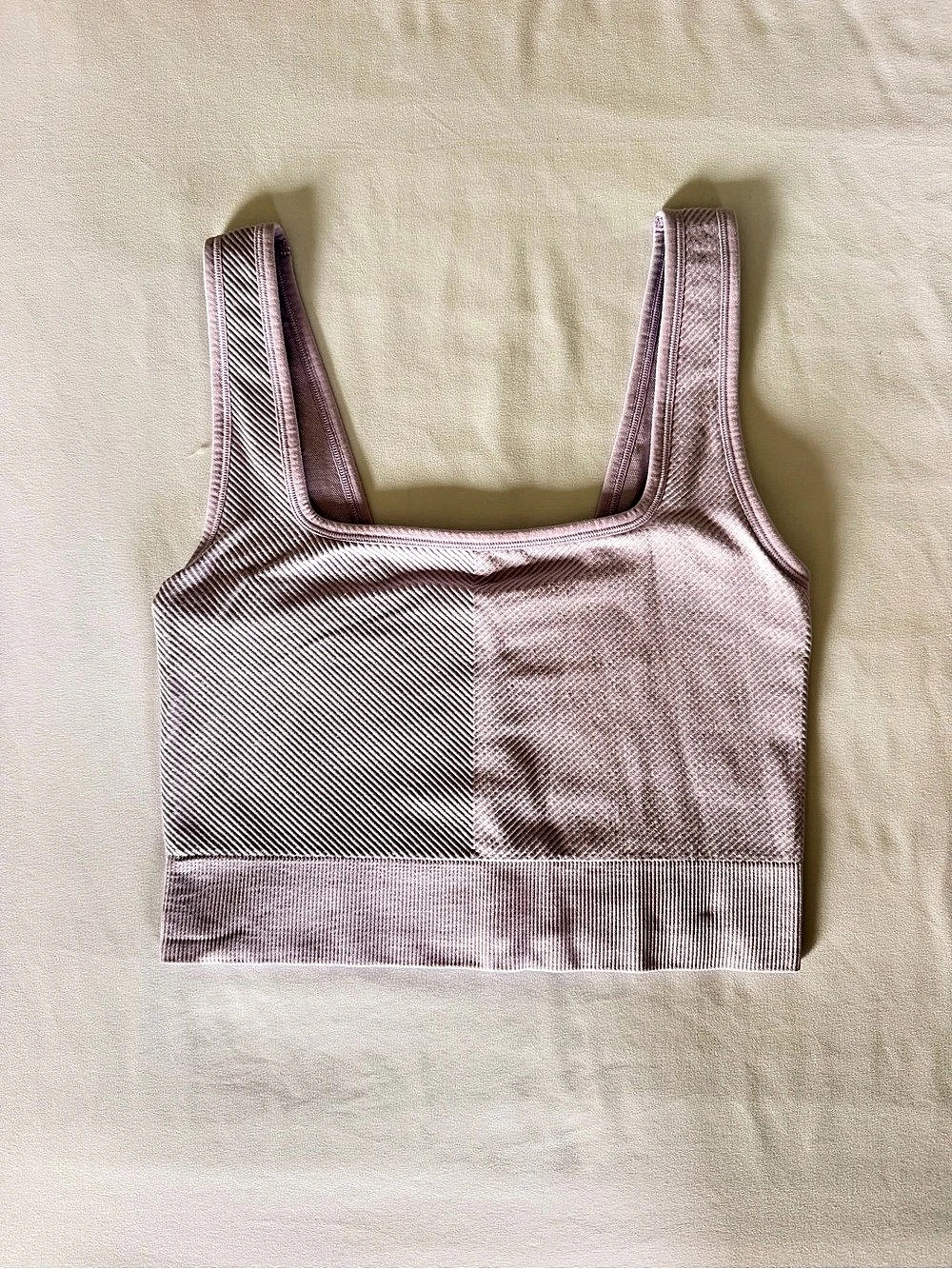Purple Cropped Tank - Like New